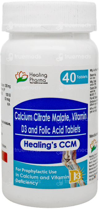 Healings Ccm Tablet 40